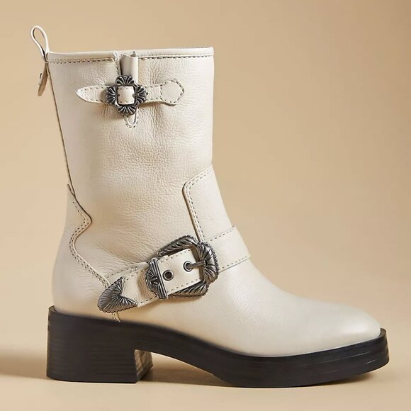 Larroude Women's Hardy Moto Boots Sz 10 - Picture 3 of 13